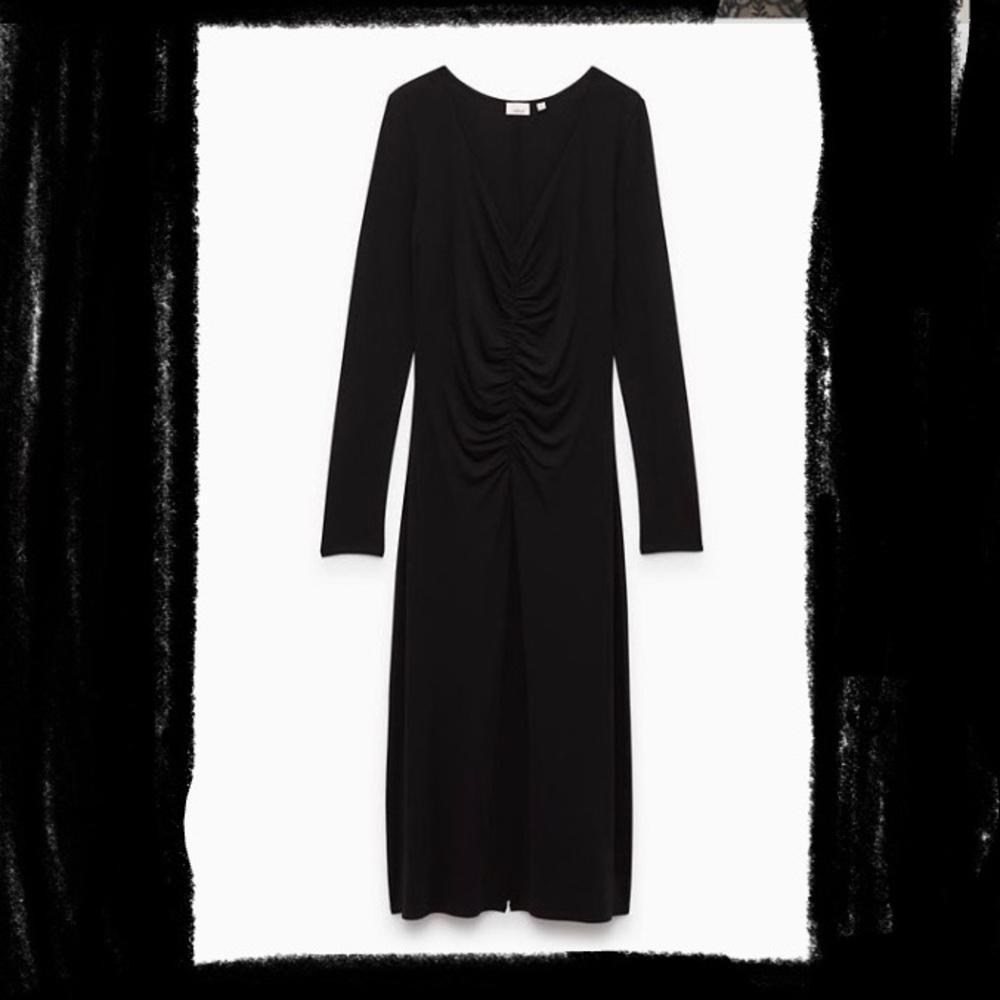 Black Aritzia Wilfred Aveyron dress xxs